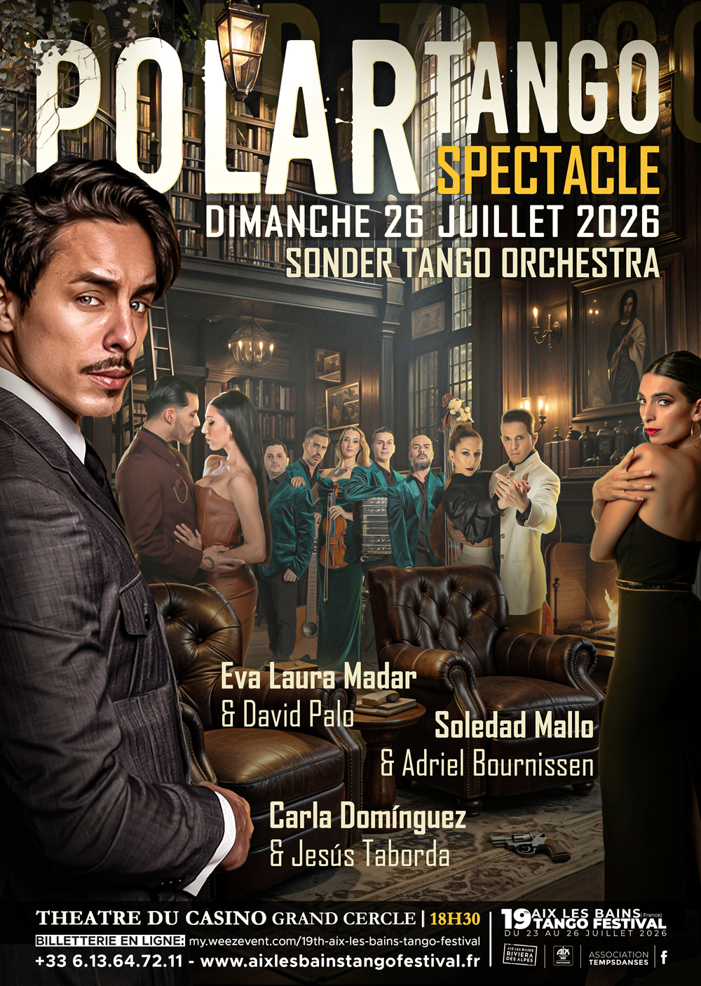 spectacle de tango argentin en France